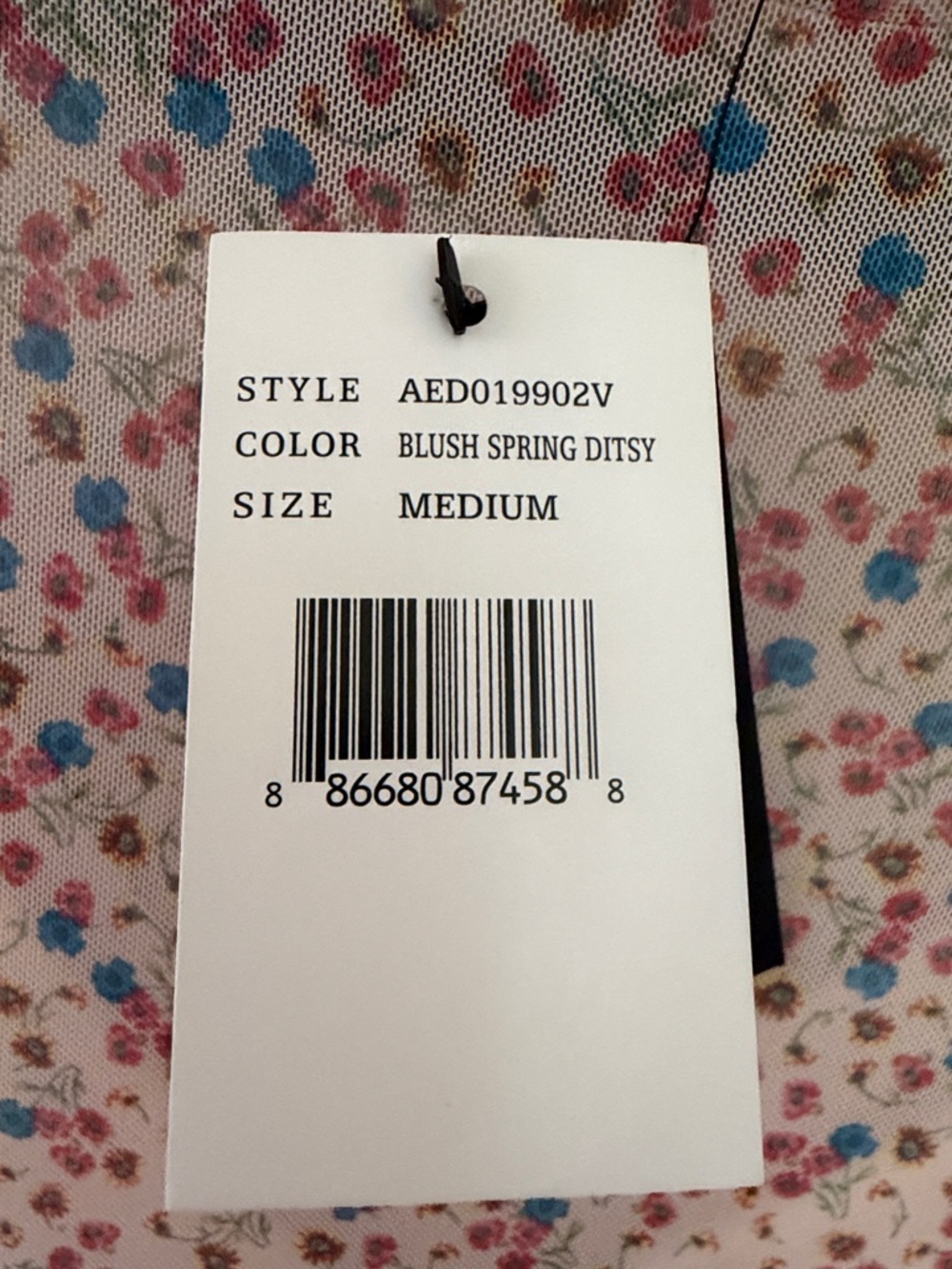 NWT AFRM Blush Spring Ditsy Maxi Dress - Picture 5 of 6